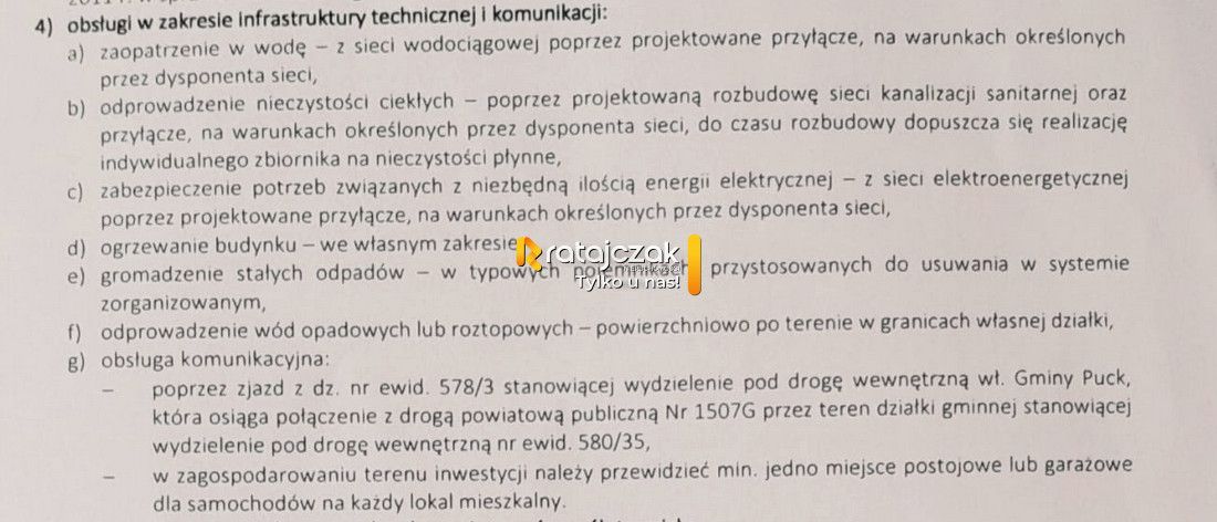 Działka inwestycyjna Gnieżdżewo, ul. Magnoliowa. Zdjęcie 8