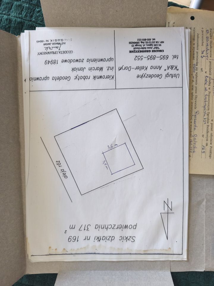 Działka rod Łódź Polesie, al. Unii Lubelskiej. Zdjęcie 7
