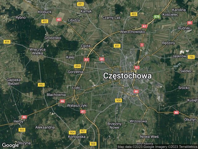Działka budowlana Częstochowa Lisiniec, ul. Dobrzyńska. Zdjęcie 1