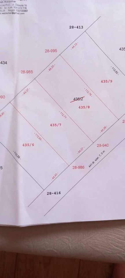 Działka budowlana Tłuściec. Zdjęcie 2