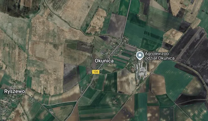 Działka rolna Okunica