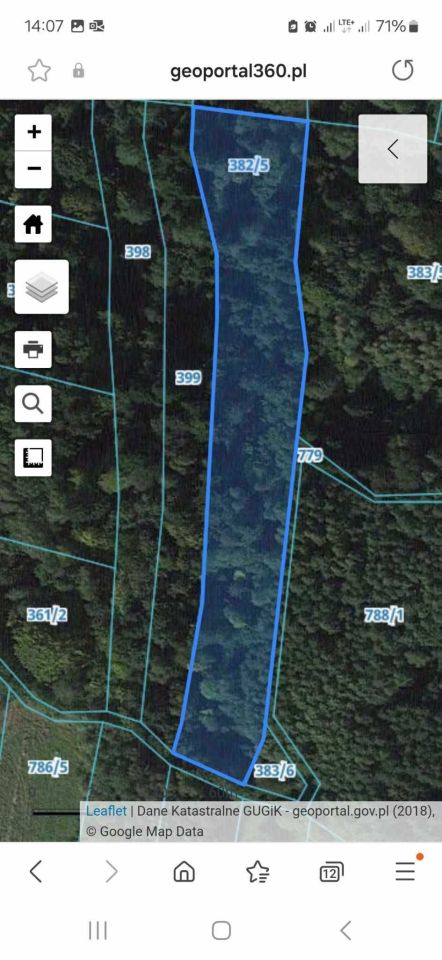 Działka leśna Brzeżanka. Zdjęcie 2