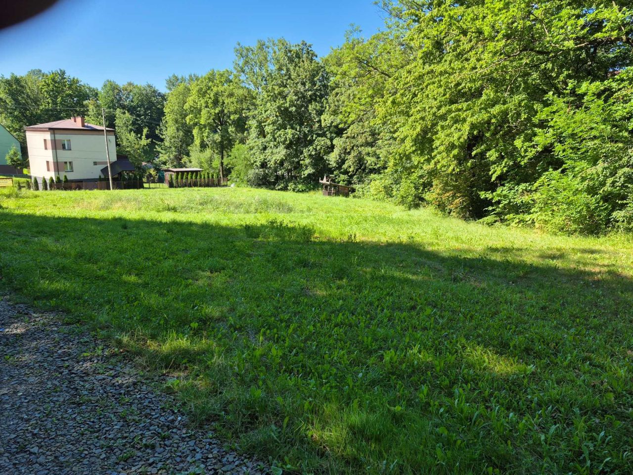 Działka inwestycyjna Grybów