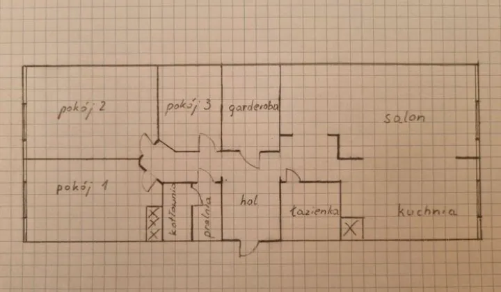 Mieszkanie 4-pokojowe Szczytnica