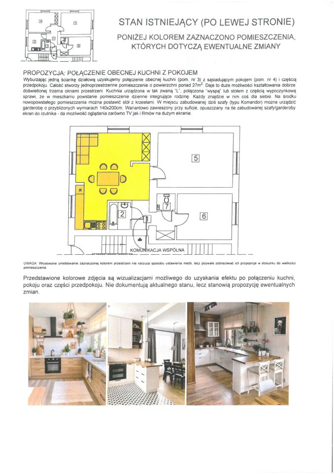 Mieszkanie 3-pokojowe Bydgoszcz Osiedle Leśne, ul. Józefa Sułkowskiego. Zdjęcie 3