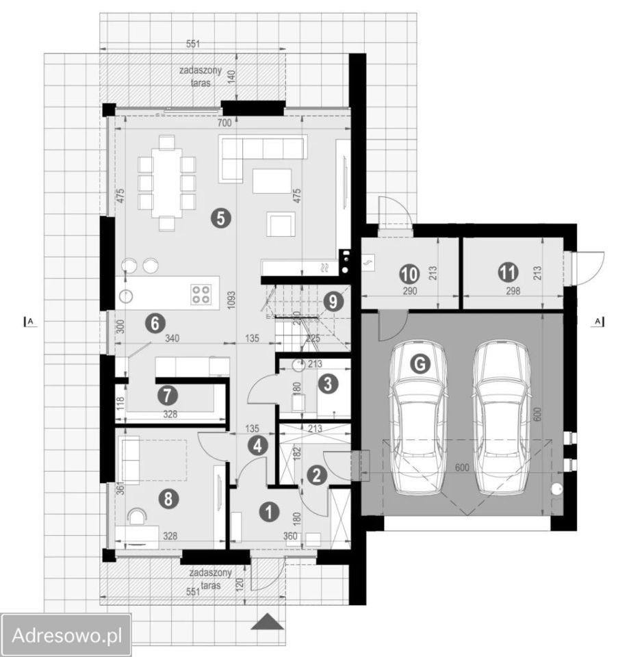 bliźniak, 5 pokoi Strzeniówka, ul. Ptasia. Zdjęcie 11