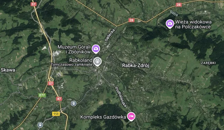 Mieszkanie 2-pokojowe Rabka-Zdrój, ul. Orkana