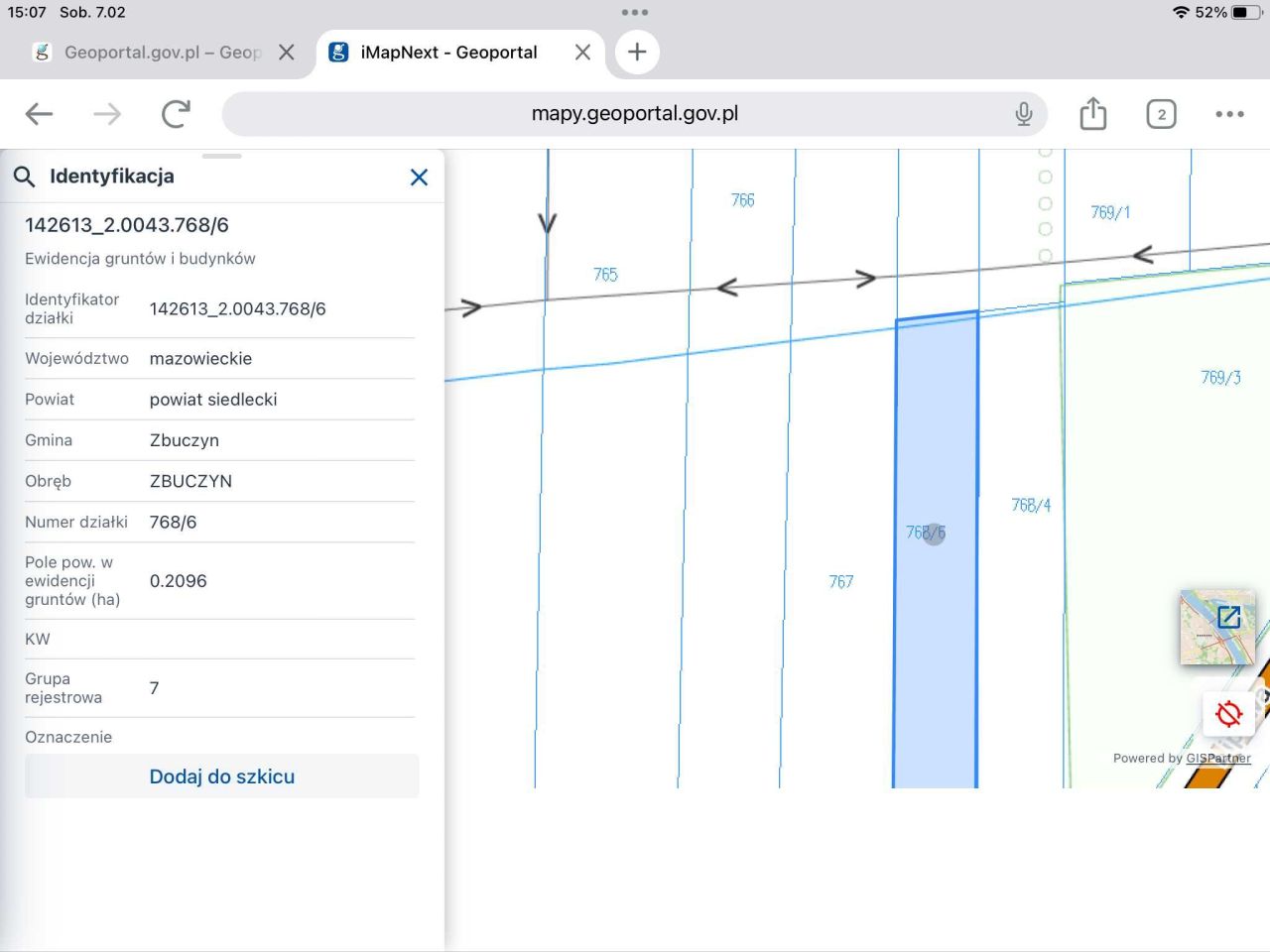 Działka budowlana Zbuczyn, ul. Lipowa. Zdjęcie 7