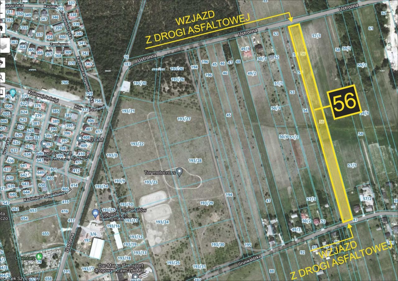 Działka rolno-budowlana Owczary. Zdjęcie 3