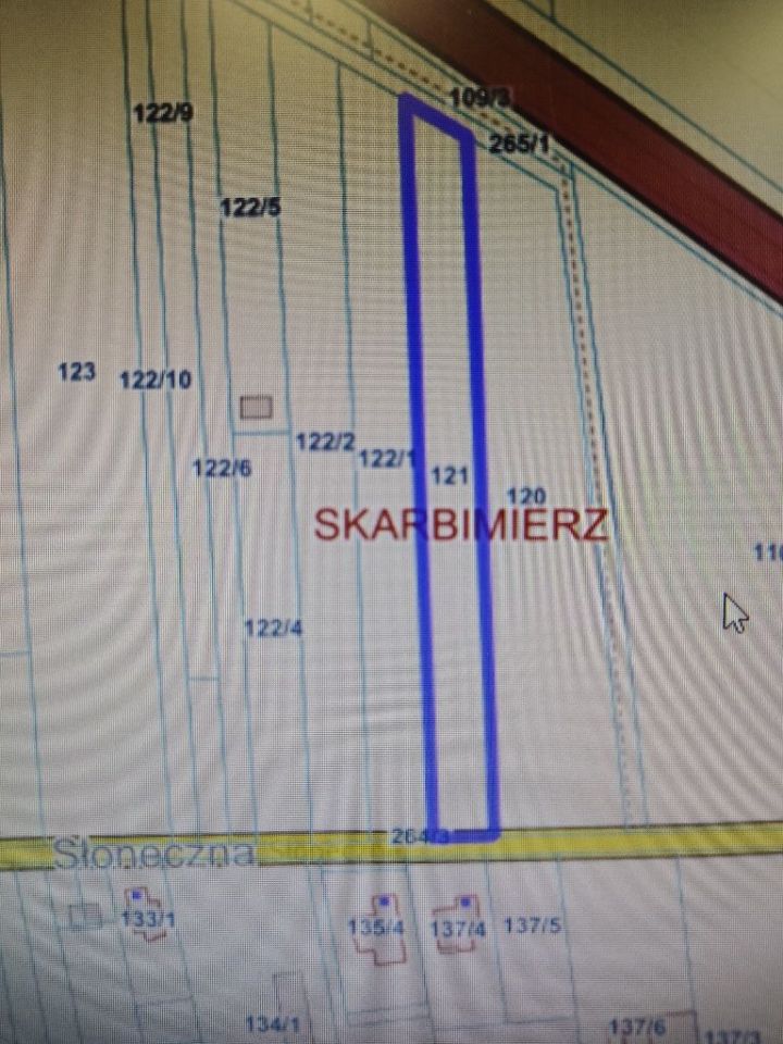 Działka budowlana Skarbimierz, ul. Słoneczna. Zdjęcie 2