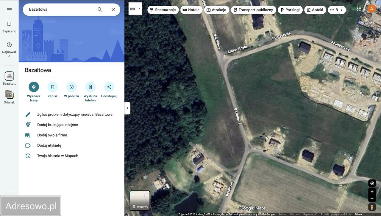 Działka budowlana Nieżywięć, ul. Bazaltowa. Zdjęcie 2