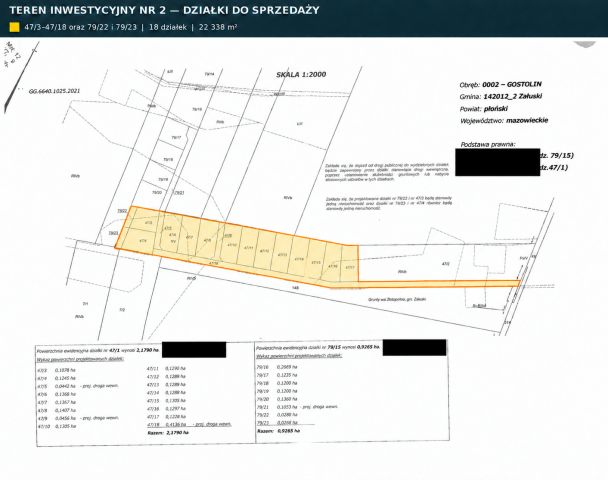 Działka budowlana Gostolin, Gostolin. Zdjęcie 2