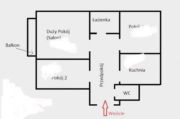 Mieszkanie 3-pokojowe Brzeg, ul. Piwowarska