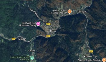 Działka budowlana Cisna