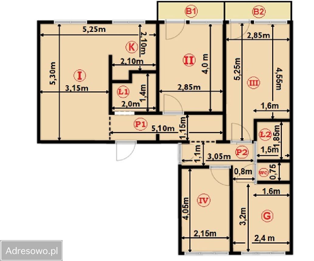 Mieszkanie 5-pokojowe Wałbrzych Piaskowa Góra, ul. Zofii Nałkowskiej. Zdjęcie 11