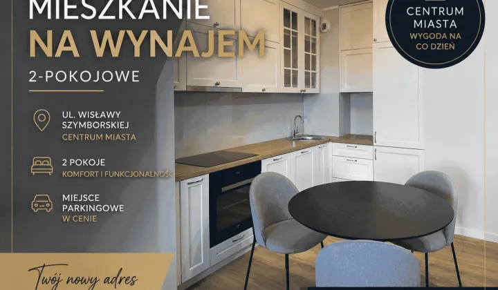 Mieszkanie 2-pokojowe Białystok Centrum, ul. Wisławy Szymborskiej