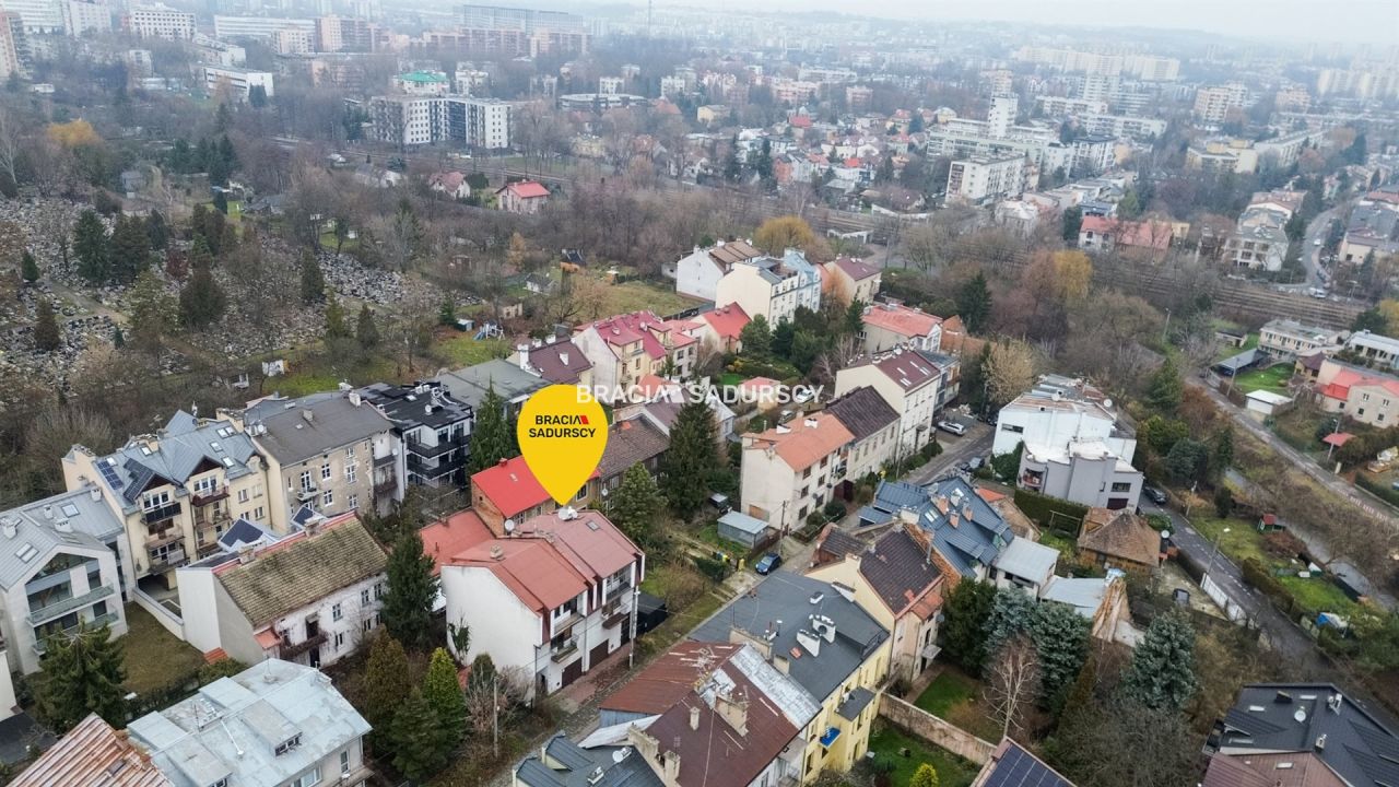 dom szeregowy, 6 pokoi Kraków Śródmieście, ul. Ludwika Idzikowskiego. Zdjęcie 25