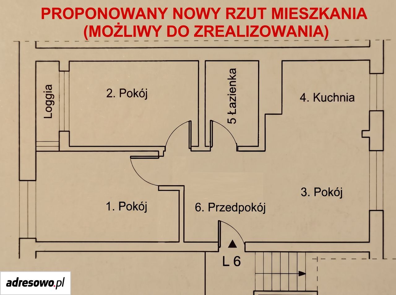 Mieszkanie 3-pokojowe Głogów, ul. Aleja Wolności. Zdjęcie 15