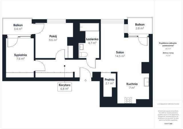 Mieszkanie 3-pokojowe Warszawa Ursus, ul. Zagłoby. Zdjęcie 19