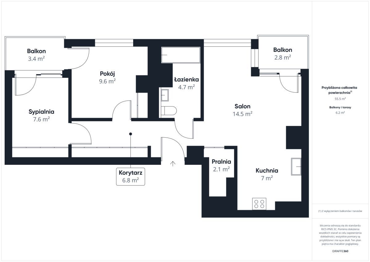 Mieszkanie 3-pokojowe Warszawa Ursus, ul. Zagłoby. Zdjęcie 19