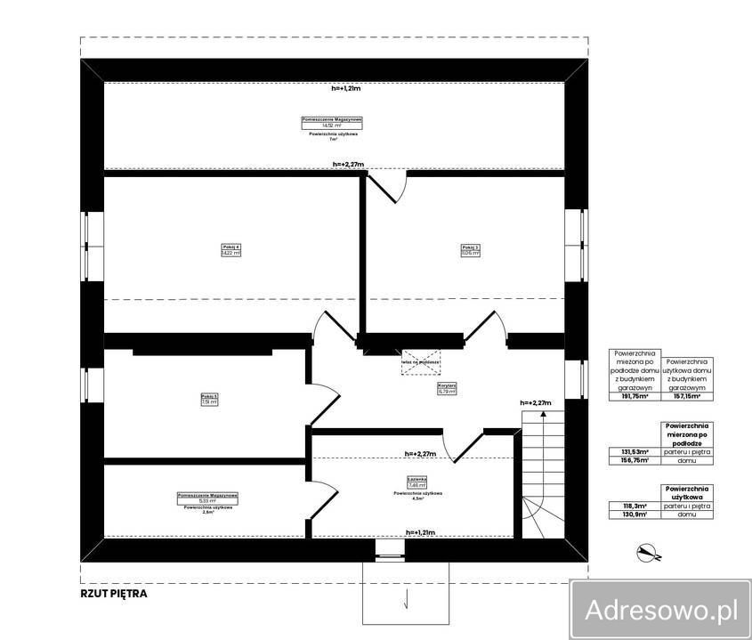 dom wolnostojący, 5 pokoi Ciechanów Kargoszyn, ul. Konstantego Ildefonsa Gałczyńskiego. Zdjęcie 3