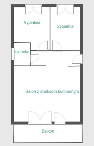 Mieszkanie 3-pokojowe Lublin Węglinek, ul. Gęsia. Zdjęcie 8