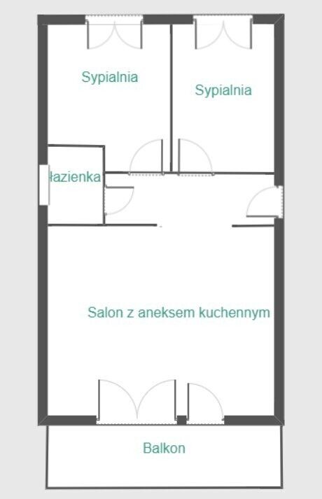 Mieszkanie 3-pokojowe Lublin Węglinek, ul. Gęsia. Zdjęcie 8
