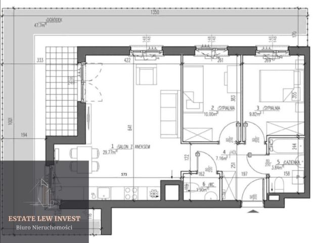 Mieszkanie 3-pokojowe Kraków Podgórze, ul. Myśliwska. Zdjęcie 25