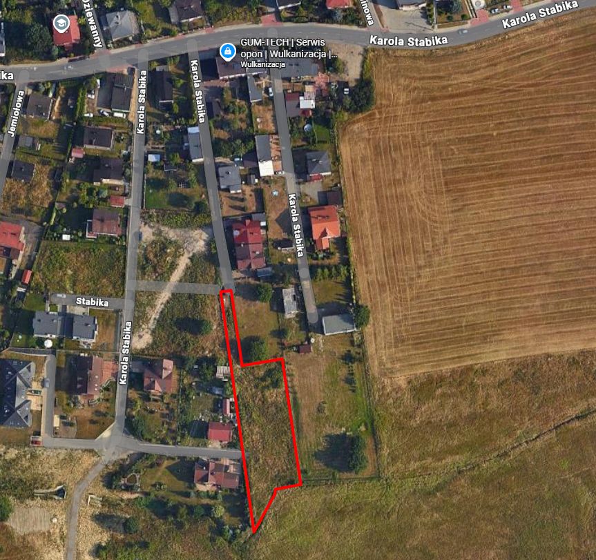 Działka budowlana Katowice Kostuchna, ul. Karola Stabika. Zdjęcie 2