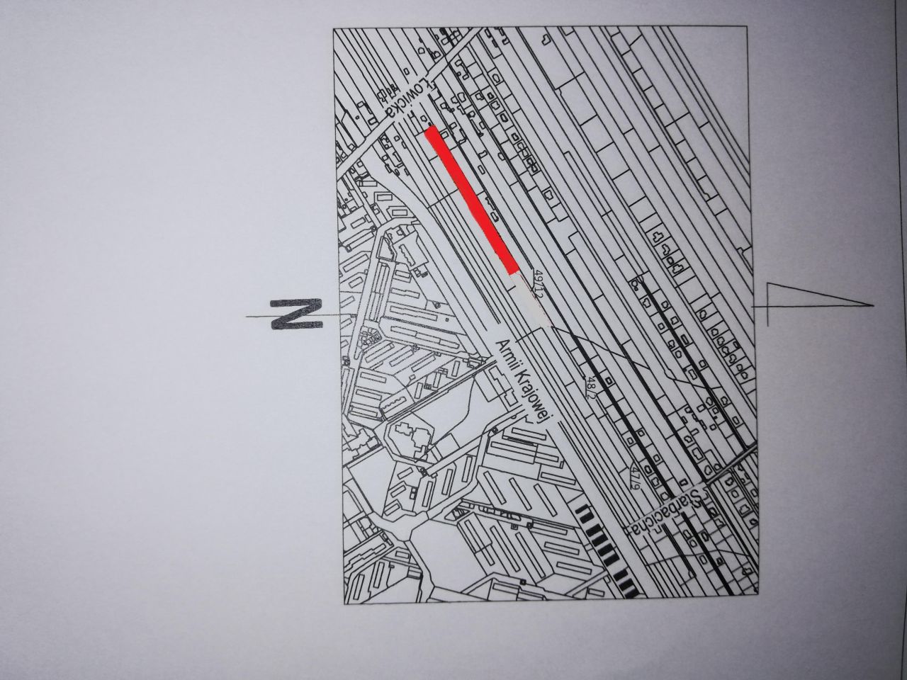 Działka budowlana Skierniewice Widok, ul. Starbacicha