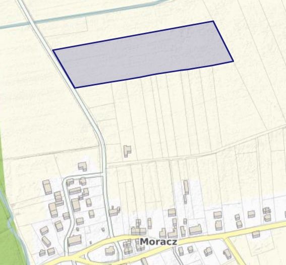 Działka rolno-budowlana Moracz