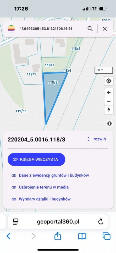 Działka budowlana Malachin, ul. Szkolna. Zdjęcie 5