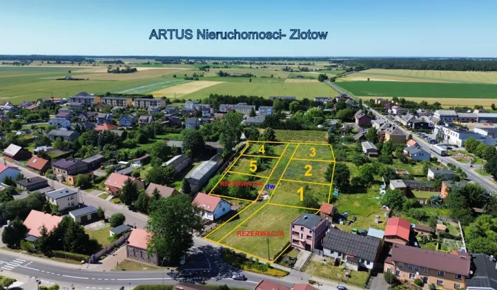 Działka budowlana Lipka