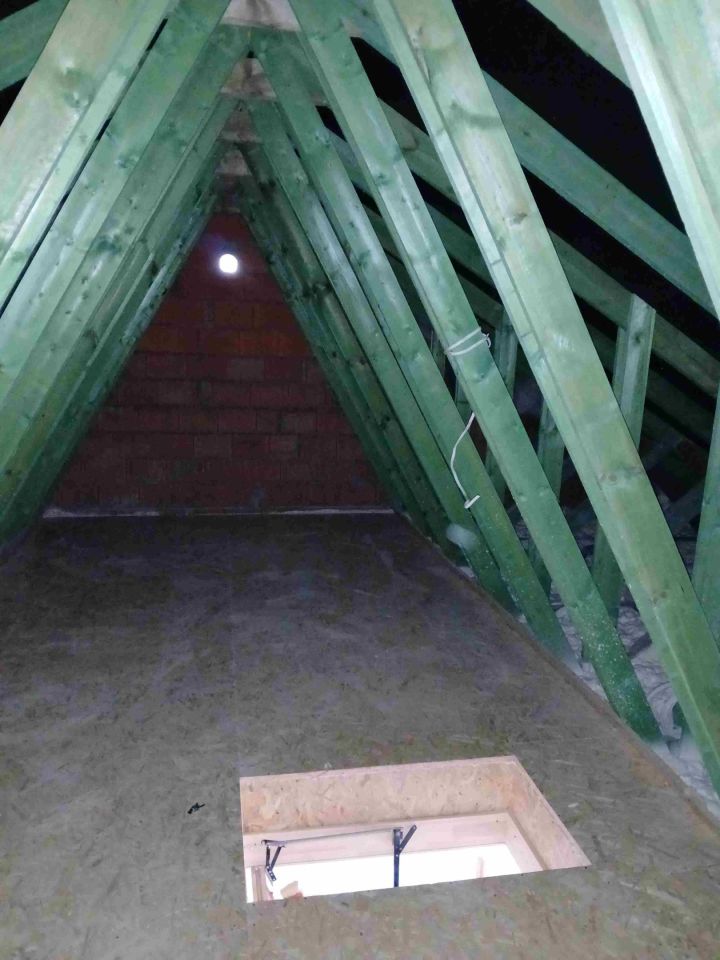 dom wolnostojący, 3 pokoje Konin Laskówiec, ul. Ignacego Domeyki. Zdjęcie 5