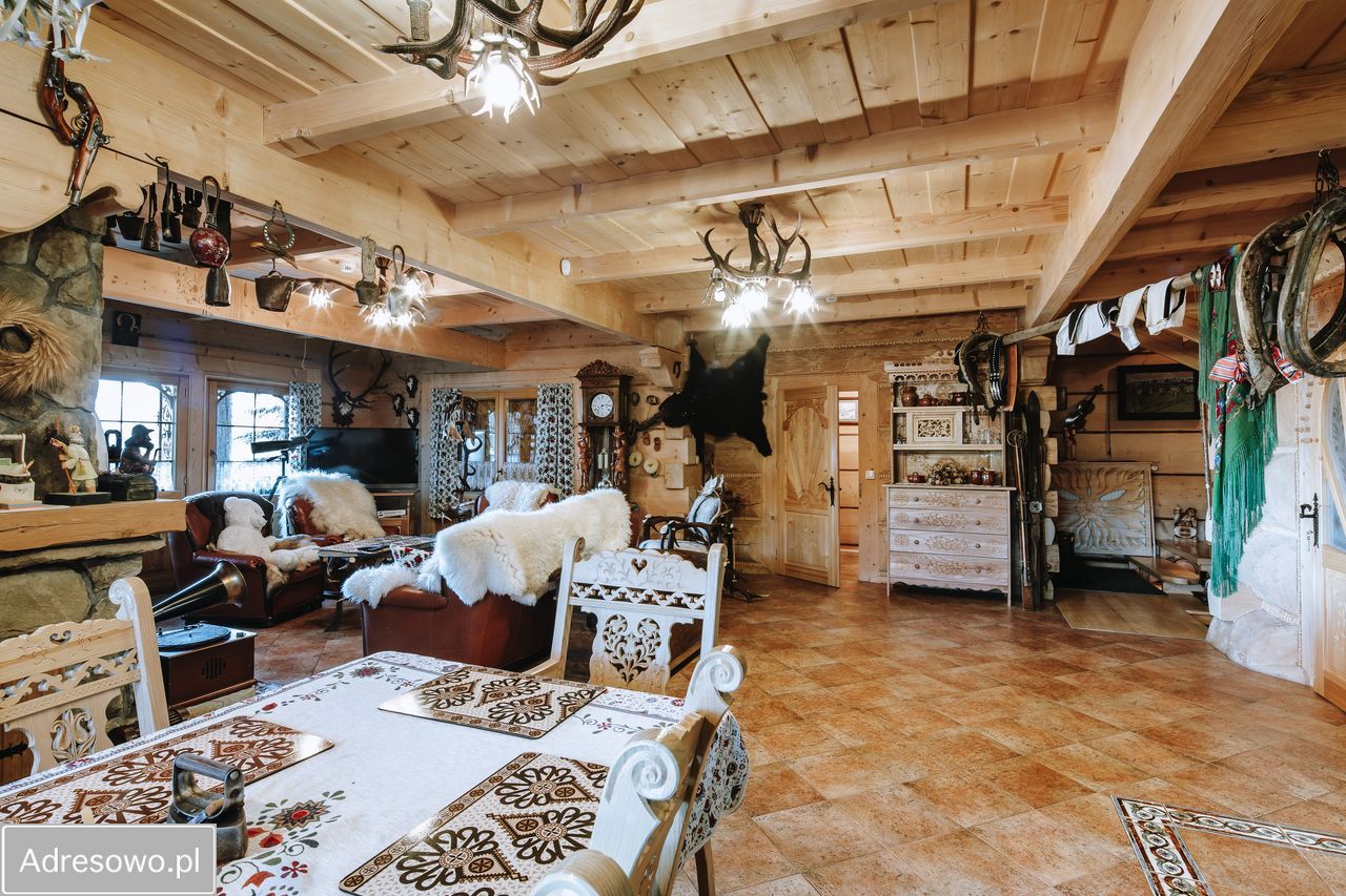 dom wolnostojący, 6 pokoi Kościelisko, ul. Salamandra. Zdjęcie 8