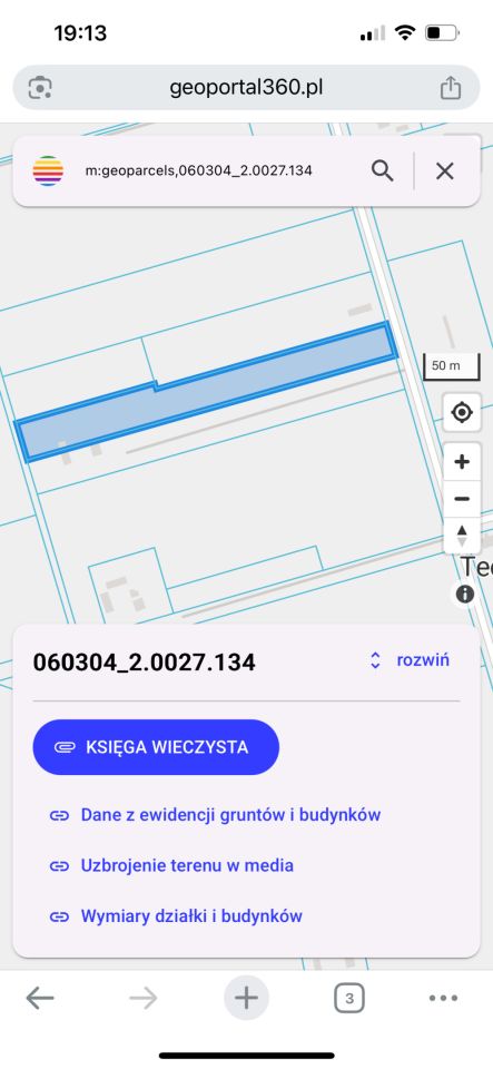 Działka rolno-budowlana Teosin. Zdjęcie 4