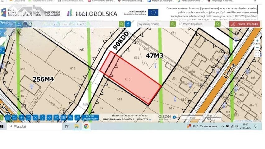 Działka budowlana Zalesie Golczowskie. Zdjęcie 8