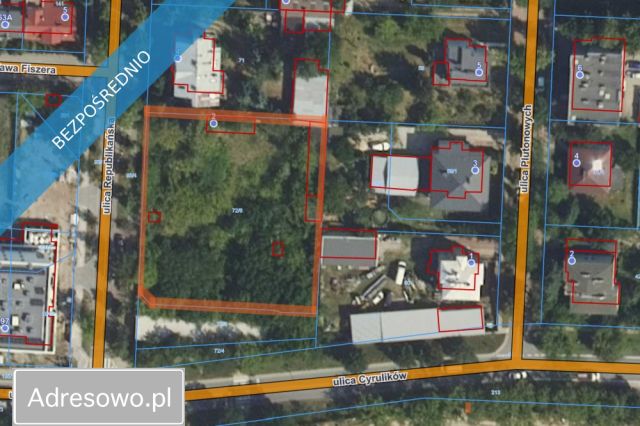 Działka budowlana Warszawa Rembertów, ul. Republikańska. Zdjęcie 1