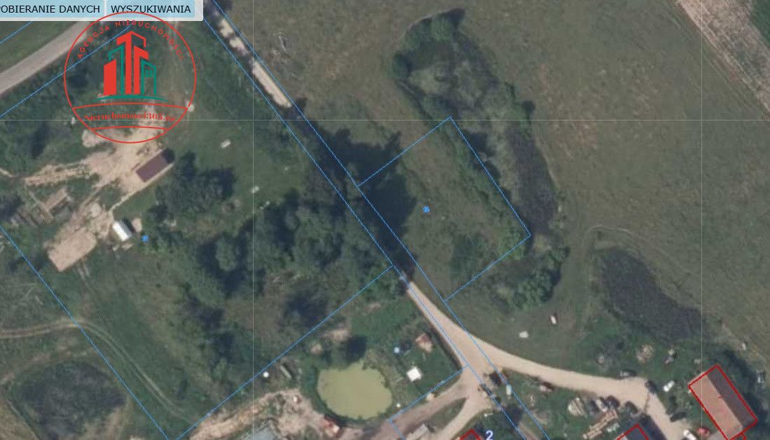 Działka budowlana Rogojny. Zdjęcie 2