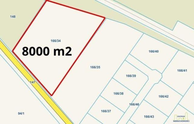 Działka budowlana Niałek Wielki. Zdjęcie 1