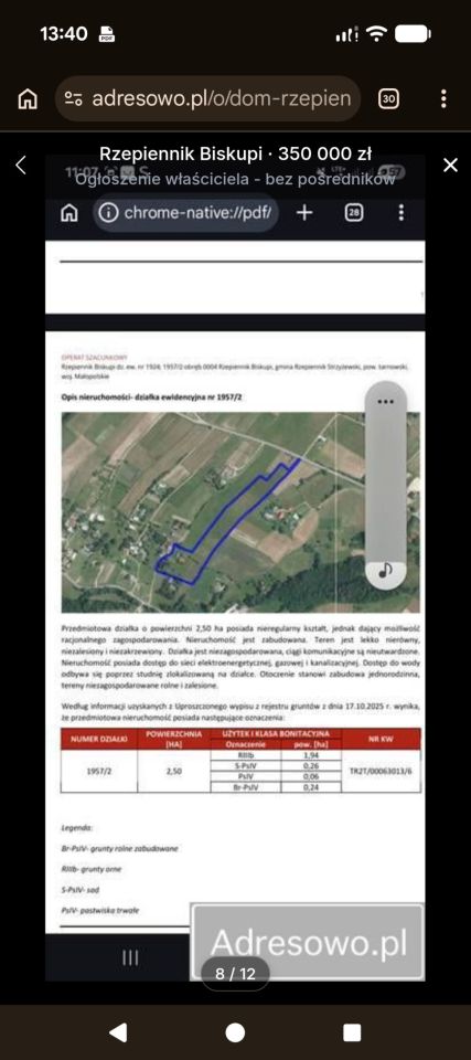 gospodarstwo, 3 pokoje Rzepiennik Biskupi Szalówka. Zdjęcie 6