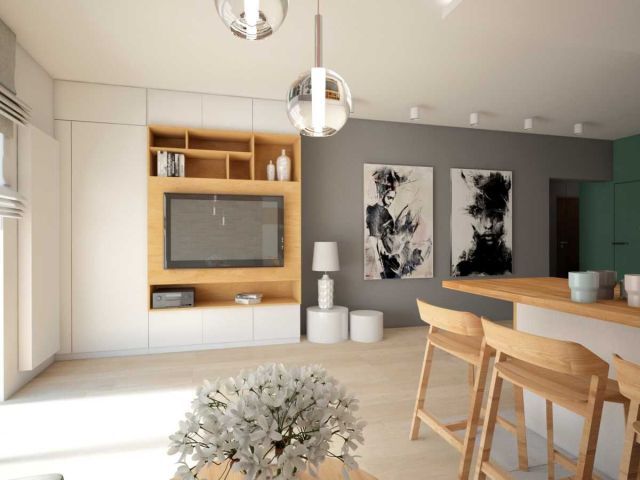 Mieszkanie 3-pokojowe Kraków Grzegórzki. Zdjęcie 1