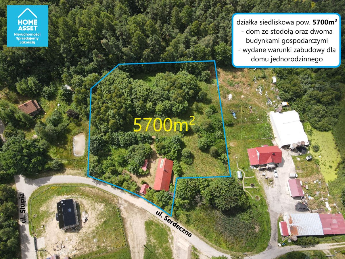 Działka budowlana Pomieczyno Hejtus, ul. Serdeczna. Zdjęcie 3