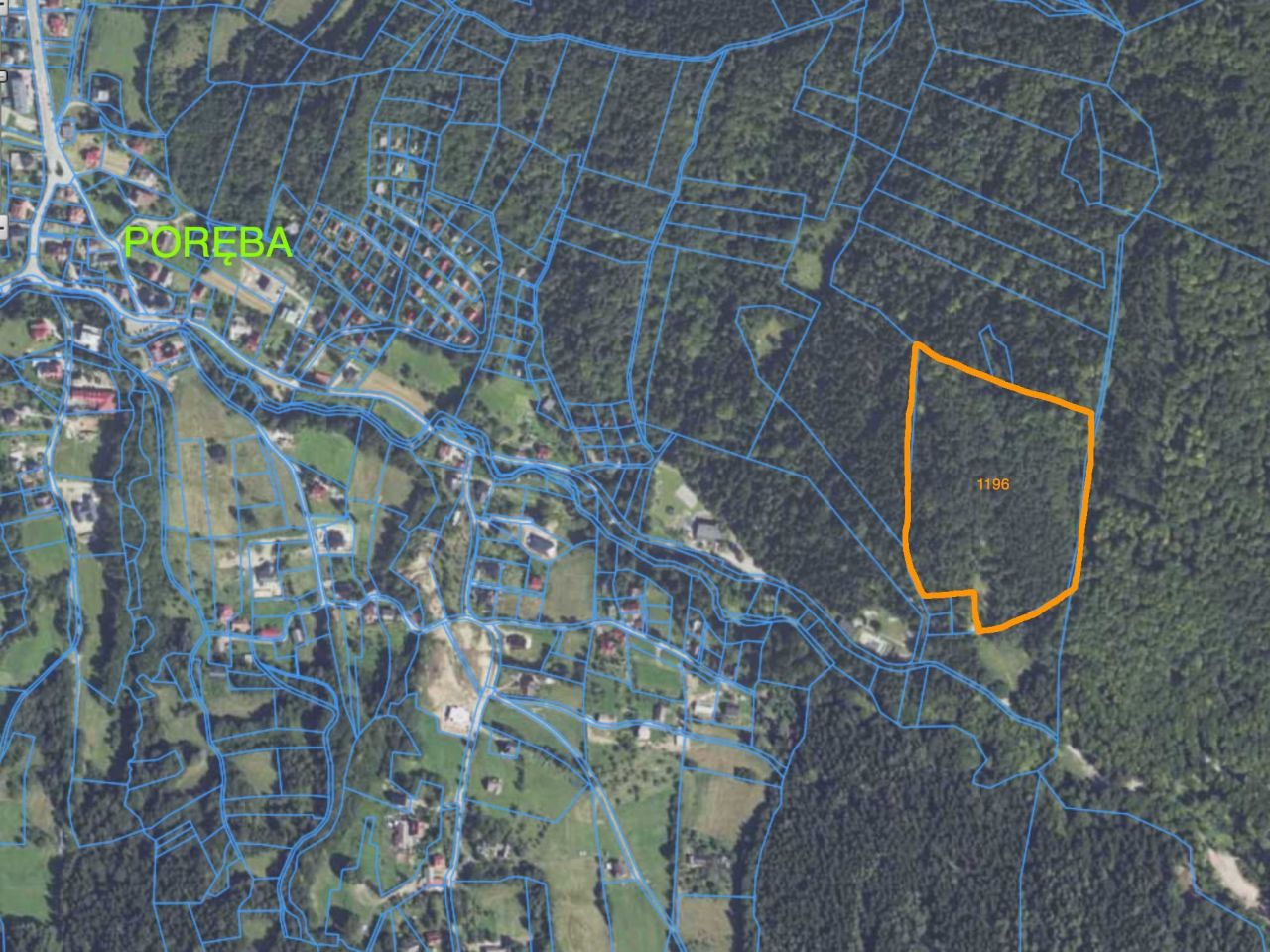 Działka leśna Poręba. Zdjęcie 7