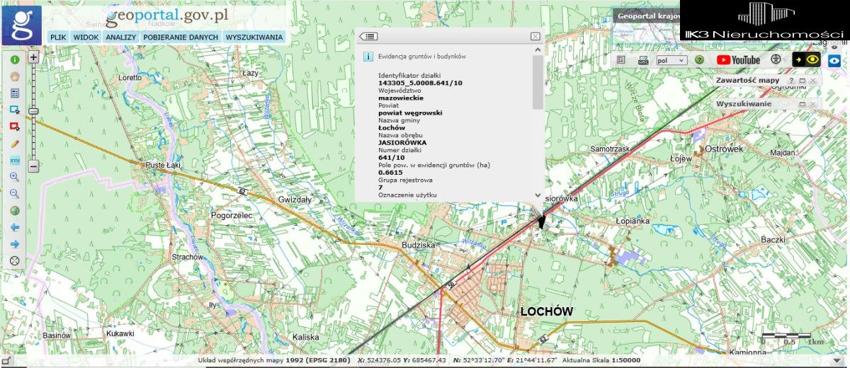 Działka inwestycyjna Jasiorówka. Zdjęcie 1