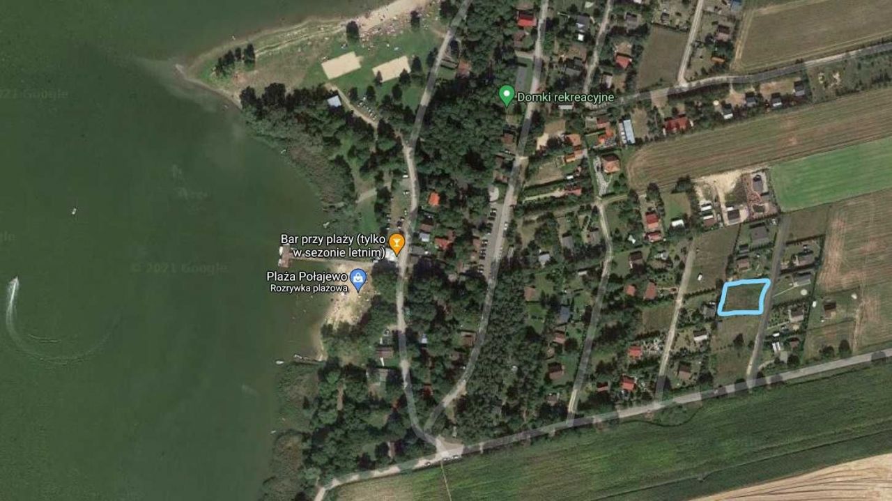Działka rekreacyjna Połajewo. Zdjęcie 1