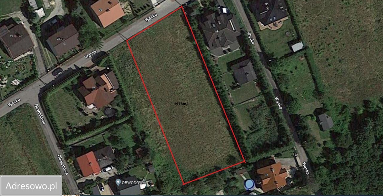 Działka Sosnowiec Ostrowy Górnicze, ul. Wąska