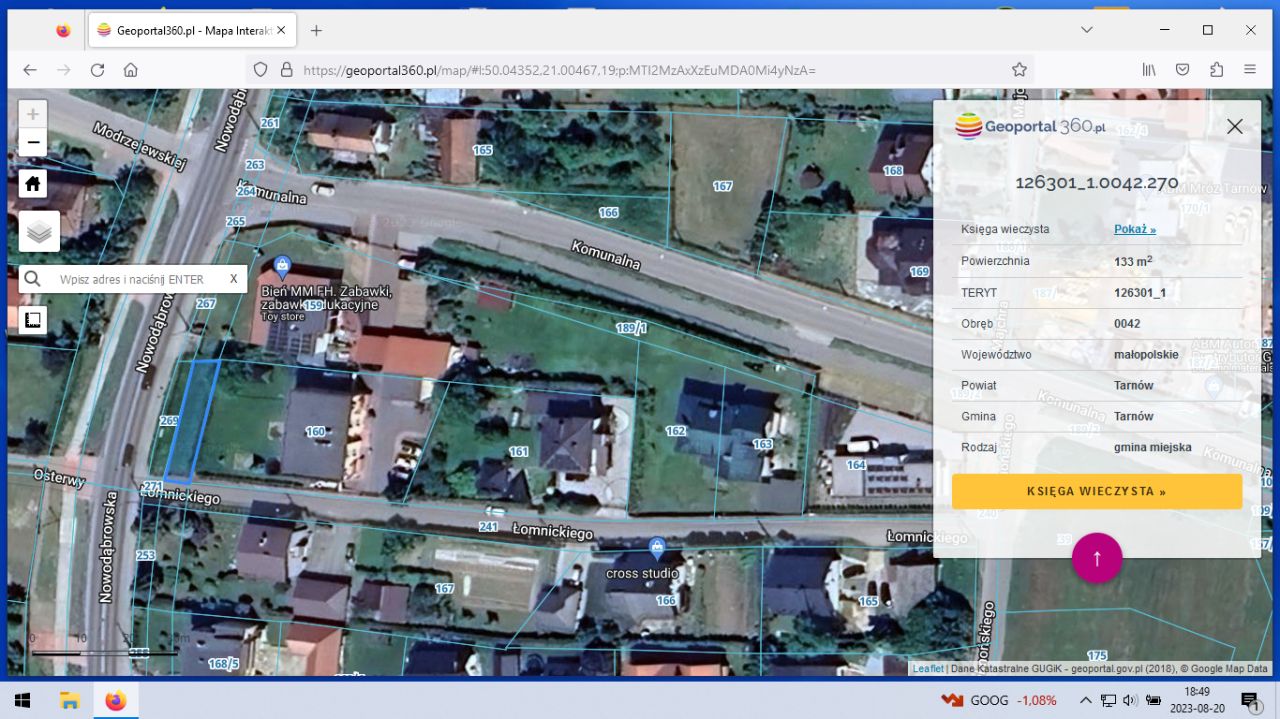 Nieruchomość komercyjna Tarnów Krzyż, ul. Nowodąbrowska. Zdjęcie 7