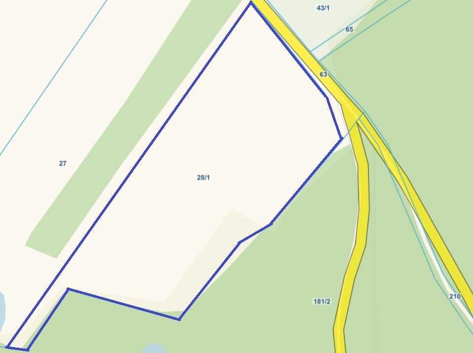 Działka rolna Czerwona Woda