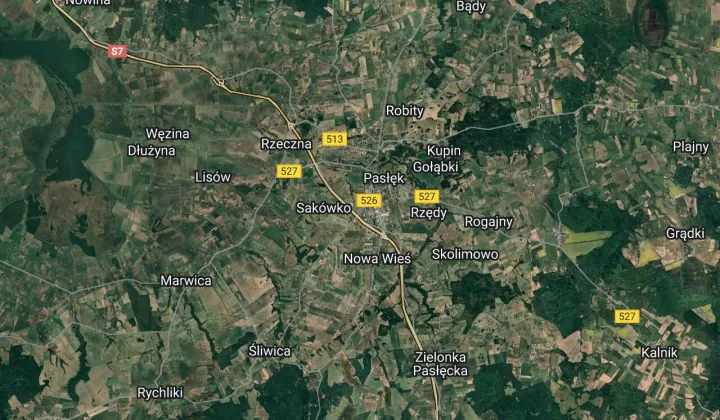 Działka budowlana Pasłęk, ul. Dworcowa